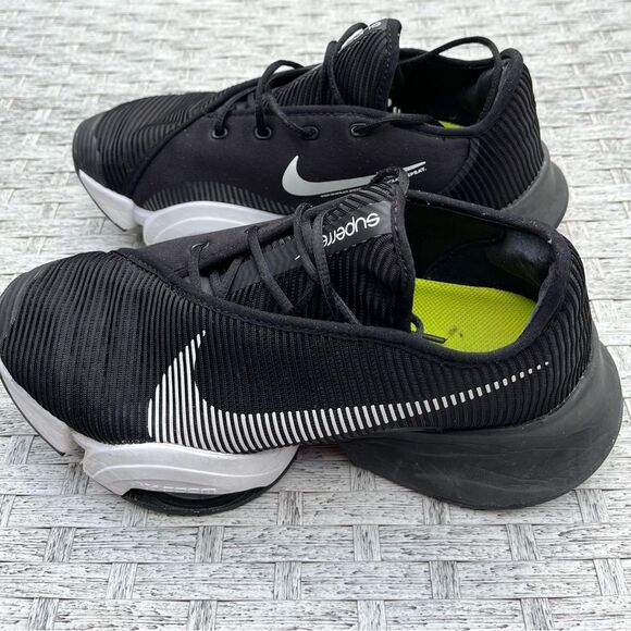 Nike Superrep 2 black/white, rubber sole, mesh, fabric, synthetic top shoes, 7.5 - Picture 10 of 10